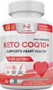 CoQ10 200mg - Formula di assorbimento veloce per le donne e gli uomini - Supporta il cuore sano - Tutto naturale Coenzyme Q10 supplemento - Non OGM, Made in USA - 30 giorni di alimentazione