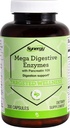 Vitacost Synergy Mega Digestive Enzymes con Pancreatin 10X -- 200 capsule