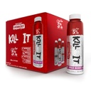 5% Nutrition Kill It Ready-to-Drink High Stim Pre Workout | 400mg Caffeine Energy Drink | Pompa estrema, Endurance, Focus & Hydration | Citrulline, Beta Alanine, Taurine | 12 Pack (Wild Berry)