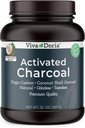 Viva Doria Vergine attivato Charcoal Powder, Coconut Shell Derived, Food Grade, 32 Oz