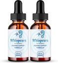 Whispeara Tinnitus Relief for Ringing Ears Drops, Ring Clear Tinnitus Liquid Drops, Massima resistenza, Advanced Formula Hearing Supplement, Ear Ringing Tinnitus, Whispeara Recensioni (2 Pack)