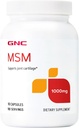 GNC MSM 1000mg, 90 capsule, Supporta la cartilagine congiunta