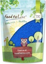 Cibo per vivere la polvere di Spirulina Blu, 3 Pounds — Pure Raw Blue-Green Algae Extract, Kosher, Vegan, Non-Irradiated, Ricco di Phycocyanin, Grande per Succhi, Smoothies, Shakes, Bevande e Coloring alimentare