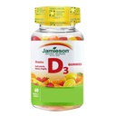 Jamieson vitamina D Gummies 1.000 UI - Arancione, fragola, limone, 60s