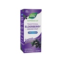 Via della natura Sambucus Zero Sugar Sirup Immune Tradizionale, Estratto di Mirtilli Neri Altamente Concentrato, Supporto Immune Tradizionale*, con Antiossidanti Superfood(1), 4 Fl Oz (Packaging May Vary)