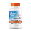 Medici MIGLIORE Vegan Glucosamina Condroitina MSM, Capelli sani, Pelle, Unghie, & Supporto comune, Non OGM, Senza glutine, Soia Free, Vegan 120 capsule vegetali