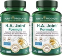 Prodotti di purezza HA Acido Ialuronico Congiunto + CoFactors Key - Joint + Skin Multi Collagen (Tipo I, II & III) - 5-Loxin - Estratto di frutta di oliva - Flessibilità congiunta + Mobilità - 90 Capsules (2)