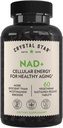 Crystal Star NAD+ (60 compresse) - NAD brevettato per l'energia cellulare e l'invecchiamento sano - clinicamente-proven Più efficiente di Nicotinamide Riboside - 30 giorni di alimentazione - Non-OGM