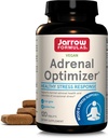 Jarrow Formulas Adrenal Optimizer - 120 Compresse - Supporta la salute surrenale, Rinnovamento & Stress Riduzione - Combina 11 Nutrienti & Nutraceuticals - 60 Serve