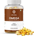 Life Aveda Omega 3-5-6-7-9 capsule per uomini e donne con Seabuckhorn e semi di lino, supporta il cuore, capelli, pelle e salute comune e nutrizione naturale- 30 capsule di softgel (1 Mese di alimentazione)