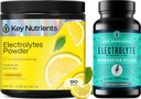 KEY NUTRIENTs Bundle di idratazione – Multivitamin Electrolyte Powder Lemonade (90 Serve) & Electrolyte Tablets (200 compresse) – No Sugar, No Calories – Sodium & Energy Support –, Made USA