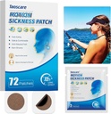 Patch di silenzio di movimento, Patch di Malattia di Mare per Crociera, Non-Drowsy, Auto/Ships/Aeroplano/Parco Divertimento Rilievo di Malattia, Essenziale di viaggio per bambini e adulti (Contetto 72)