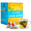 Aromlife 21 giorno Latte Thistle Liver Detox Tea, per la pulizia del fegato e la cura del supporto, Latte Thistle Tea con alto contenuto di latte Thistle Liver Detox di latte Thistle Seed e radice di liquirizia