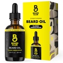 Il Beard Club Beard olio per gli uomini - 2oz Classic Sandalwood Natural Beard olio con Castor & Amber Oil - Beard & Mustache Condizionatore - Idrati, Softens & Soothes Dry Skin - rinforza le Follicles dei capelli