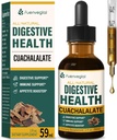 Cuachalalate gocce digestive: Integratore di erbe w/Liquirizia Root, Dandelion, Clove, Cancerina, & Kalawalla estratti per Upset Stomach Relief, Gastric Health, & Immune System Support. 2oz