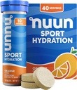 Nuun Sport: Elettrolita Bevande Tablet, Arancione, 10 Conte (Pack of 4)