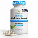 Supplemento al colesterolo - Ingredienti naturali per sostenere i livelli normali di colesterolo. Supporta la Circolazione ottimale. 60 capsule