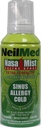 NeilMed Extra Strength NasaMist Saline Nasal Spray Droga Nasale Libero Decongestant 4.2 fl oz, (Pack of 2)