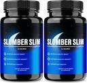 (2 Pack) Slumber Slim Perdita di peso, Formula Ufficiale SlumberSlim Complex, Tutti i Pillole Naturali per Supporto Fitness e Benessere Complessivo, Capsule Premium Keto, Slumber Slim Recensioni (120 Capsules)