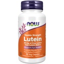 NOW Integratori alimentari, Lutein 20 mg con 20 mg di Lutein Libero da Estremi di Lutein, 90 capsule di Veg
