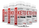 (5 Pack) Ketosyn Keto ACV Extreme Pills 1675 MG Keto Support Blend Capsule alternativa a Keto ACV Gummies Formulato con Aceto di Mela Aceto Extra Vergine Olio Polvere Tè Verde Leaf 300 Capsule
