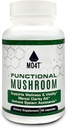 Funzionale Mushroom Shiitake, Lions Mane, Maitake, Chaga- Vitality, Clarity & Immune Assistance - 60 capsule