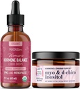Myo-Inositol Powder Complex & Erbal Hormone Balance Tincture | Bundle bilanciamento ormone con Myo-Inositol & D-Chiro (30 Serve) e PMS Menopause & Menstrual Support Liquid (60 Serve)