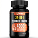 Supplemento di salute di Cortisol, 25-in-1 Riduttore di Cortisol per le donne e gli uomini, integratori di Cortisol per con Ashwagandha, Rhodiola Rosea, L-teanina, 7 capsule
