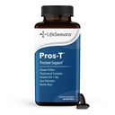 Pros-T - Integratore di supporto alla prostata - Saw Palmetto, Phytosterol, Zinc, Nettle, Vitamina D-3 & B6 - Promuovere la funzione sana della prostata e il flusso urinario normale - Migliorare l'integrità del tessuto - 60 Softgels