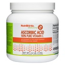 Polvere di vitamina C dell'acido ascorbico di NutriBiotic, 2.2 Lb | Acido farmaceutico L-ascorbico, 2000 Mg per servire | Supplemento di supporto del collagene Immune e antiossidante essenziale | Vegan, Gluten & GMO Free