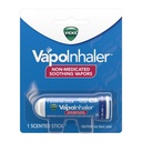 Vicks VapoInhaler, Inalatore nasale portatile, Vapori non misurati, Soothing, Menthol Scent, 1 Conte