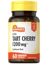 Sundance Tart Cherry Capsule 1200mg | 60 Count | Herb tradizionale | Non OGM e Gluten Free Suplement