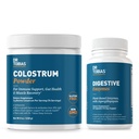 Dr. Tobias Enzimi digestivi e polvere di Colostrum - Supporta l'assorbimento nutriente, il comfort digestivo e la funzione immunitaria