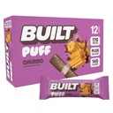 Bar costruito, Barre di proteine di Puff, Puff Churro, 17g Snack proteici, Barre On-The-Go, Solo 140 Calorie & 6g Zucchero, Collagene, senza glutine, 12 conte