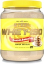 Integratori d'acciaio Whey-Iso | Polvere proteica dell'isolato di Whey | Assorbimento rapido | Crescita muscolare magra | Digestione facile | Gluten Free | Carb bassa | 25 Serving (pancake di banana)