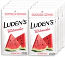 Gocce di gola di Ludens Watermelon, Sore Throat Relief, 25 Conte (Pacchetto di 12)