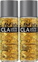 CLA Belly Fat Formula - 120 Easy-to-Swallow Softgels - Omega 3 Fish Oil, Flaxseed Oil e Vitamina E - aiuta ad aumentare il rifornimento antiossidante e la composizione corporea sana (Pack of 2)