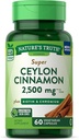 Verità della natura Super Cinnamon Plus Biotin & Chromium capsule di rilascio rapido - 60 ct, Confezione da 2