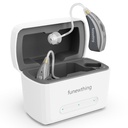 Apparecchi acustici per anziani ricaricabili con cancellazione del rumore, 16 canali digitali OTC PSAP Personal Sound Amplification Products Dispositivi per adulti con voce reale