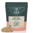 LILY OF THE VALLEY Aloe Vera Powder - Aloe Barbadensis - Ideale per la maschera per capelli e viso - Grande per Shakes & Smoothies - Naturale, Vegan & Gluten-Free (8oz, 226g)- Pacchetto May Vary