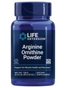 Estensione di vita Arginina Ornithine Polvere, Promuove la salute e il recupero del muscolo, senza glutine, non OGM, peso netto 150 Grammi
