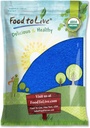 Cibo per vivere la polvere di Spirulina Blu Organica, 8 Pounds – Non OGM, Estratto di Alghe Blu-Green Puro, Vegan, Non Irradiato, Grande per Succhi, Smoothies, Shakes, Bevande, e Coloring di Cibo