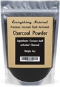Polvere di carbone attivata extra grande. Grado alimentare, Alleviates Gas & Bloating, Natural Teeth Whitener, ringiovanisce la pelle, promuove la disintossicazione naturale derivata da Conchiglie di cocco