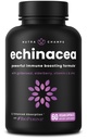 NutraChamps Echinacea Capsule 1000mg - 8-in-1 Integratore di supporto immunitario - Echinacea Goldenseal, Vitamina C, Zinco, Ginger, Elderberry - 60 Capsule