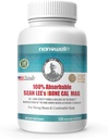 NANOWELL Sean Lee's iBone Cal Mag - Bone Health, Calcium & Magnesium Supplement - 120 capsule vegetali, 30 giorni di alimentazione