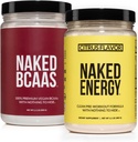 NAKED Vegan Energy and Performance Bundle Citrus Energy BCAAS Aminoacidi Polvere