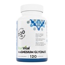 PlantVital Magnesium Glycinate 200mg 120 Capsule - Alta Assorbimento, Non OGM, Vegan, Gluten-Free - Supporta sonno normale, Muscolo e Nerve Funzione, Cuore normale & Bone Salute, Aiutare a sentirsi calma & Relax