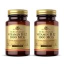 Solgar Sublingual Vitamin B12 1000 mcg - 250 Nuggets, Confezione da 2 - Non OGM, Vegan, Gluten Free, Dairy Free, Kosher - 500 Total Servings