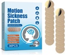 Motion Sickness Patches, 36 Count Ship EEZ Sea Sickness Patches Non Drowsy per Airplanes Autos Autobus o Treno, Fast Acting & 72 Hours Long Last (36 Count (Pack of 1))