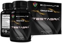 Booster di testosterone TESTAGRA per gli uomini. 10X Concentrato- 90 capsule - Aumentare la forza di trasmissione di energia muscolare magra. Sega Palmetto, Tribulus, Tongkat Ali, Arrapato erba, Zinco